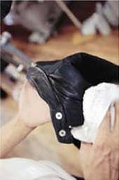 レザージャケット 手入れ2