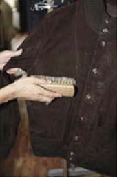 スエードジャケット 手入れ2