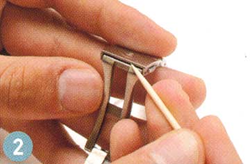 腕時計ステンレスベルト 手入れ2