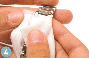 腕時計ステンレスベルト 手入れ4