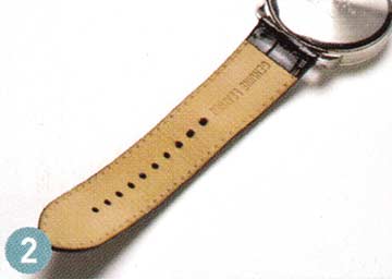 腕時計レザーベルト 手入れ2