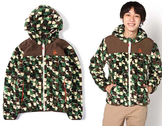 エルモフリース フルジップパーカー