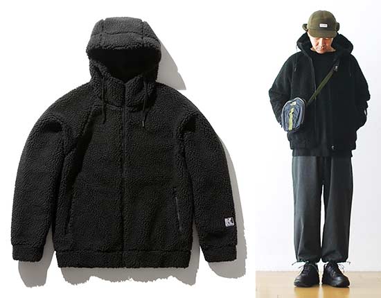 ブローストッパー ファイバーパイルサーモ フーディ