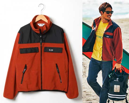 ノース バイ ノースイースト フリースジャケット