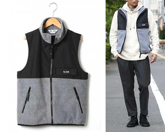 ノース バイ ノースイースト フリースベスト