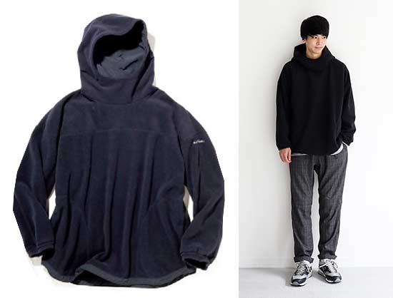 ポーラテック ルーズフーディー