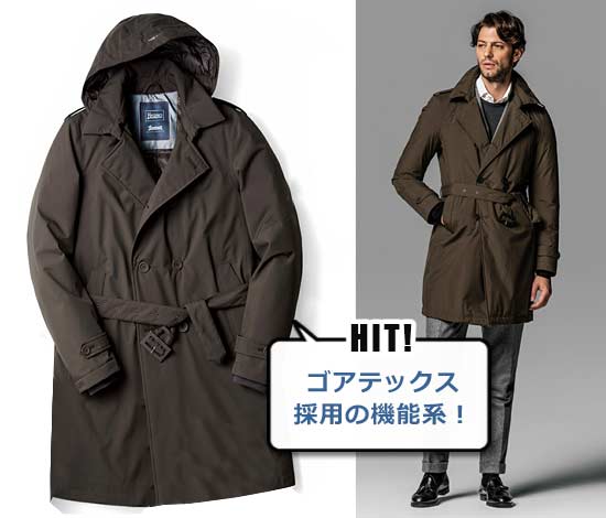 ヘルノ トレンチコート