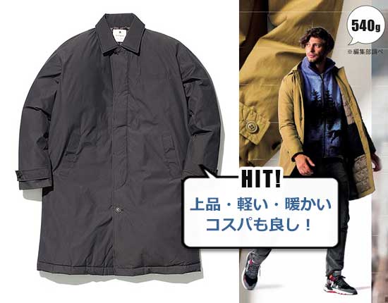 スノーピーク Waxed C/N Down Coat