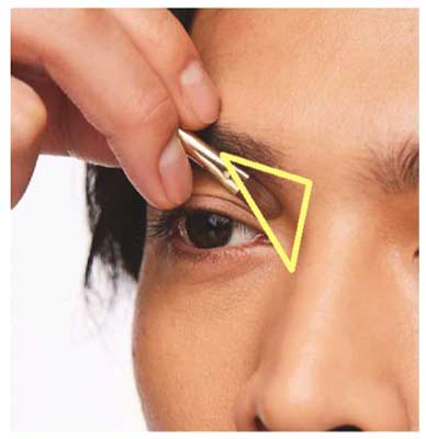 男性アイシャドウ