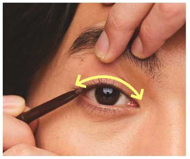 男性アイライナー