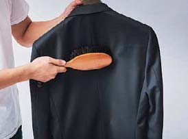 ジャケット ブラッシング4