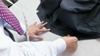 ジャケット ラペルがつぶれたら