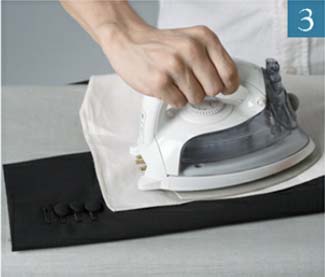 ジャケット アイロン掛け