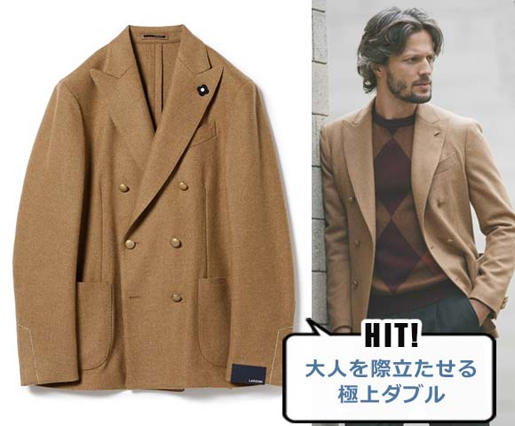 ラルディーニ ダブルジャケット