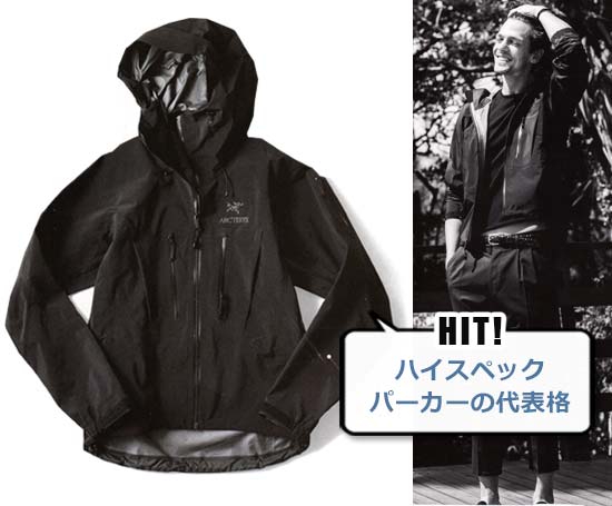 アークテリクス パーカー