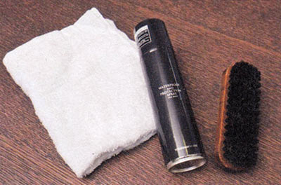 ナイロンバッグ ケア道具