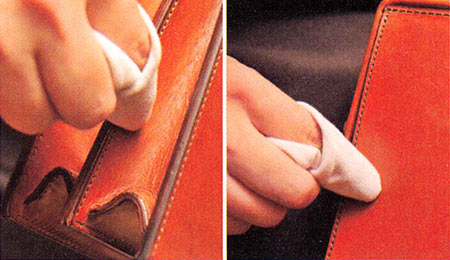 レザーバッグ 手入れ4