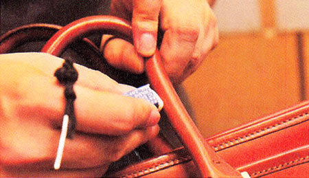 レザーバッグ ケア3