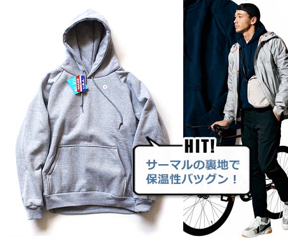 キャンバー パーカー