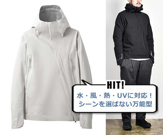 デサント オルテライン パーカー2