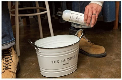 デニムジャケット洗濯3