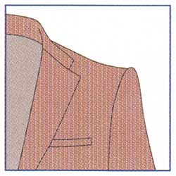 コンケーブドショルダー