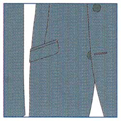 スラントポケット