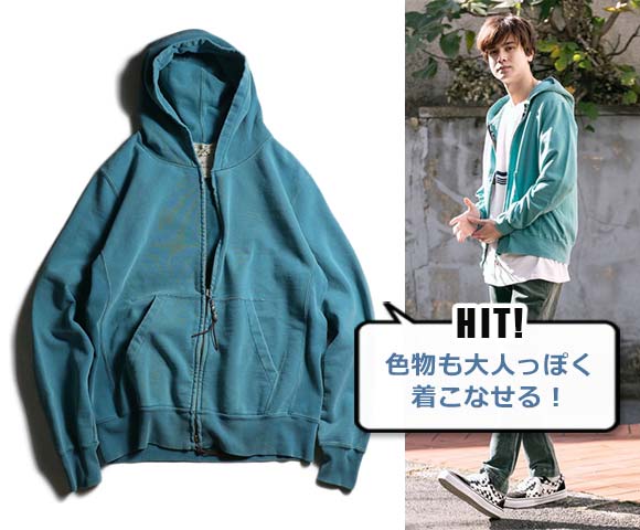 レミ レリーフ パーカー3