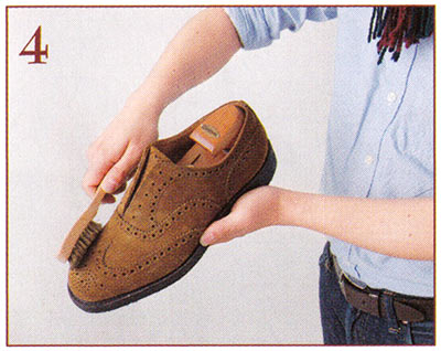 スエード靴 手入れ2