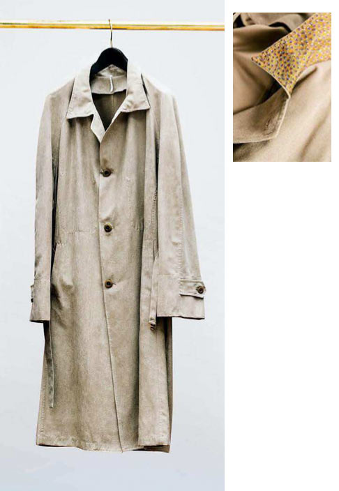 エムズ ブラック トレンチコート