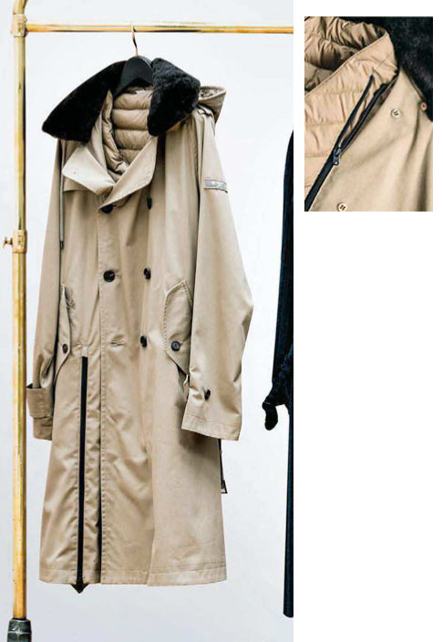 タトラス トレンチコート