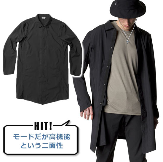 フーディニ ステンカラーコート