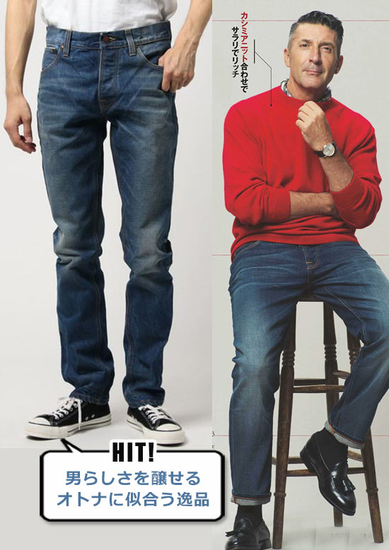 ヌーディージーンズ デニム