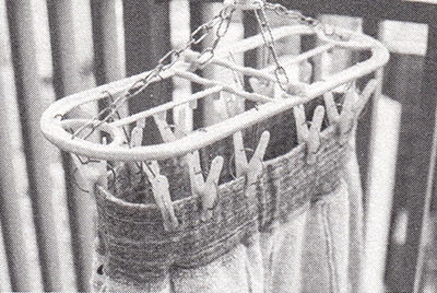 スウェット干し方