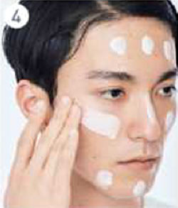 男性 BBクリーム 塗り方