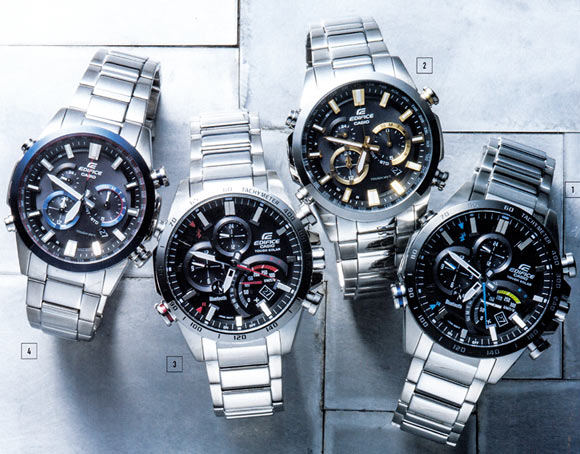 エディフィス 時計